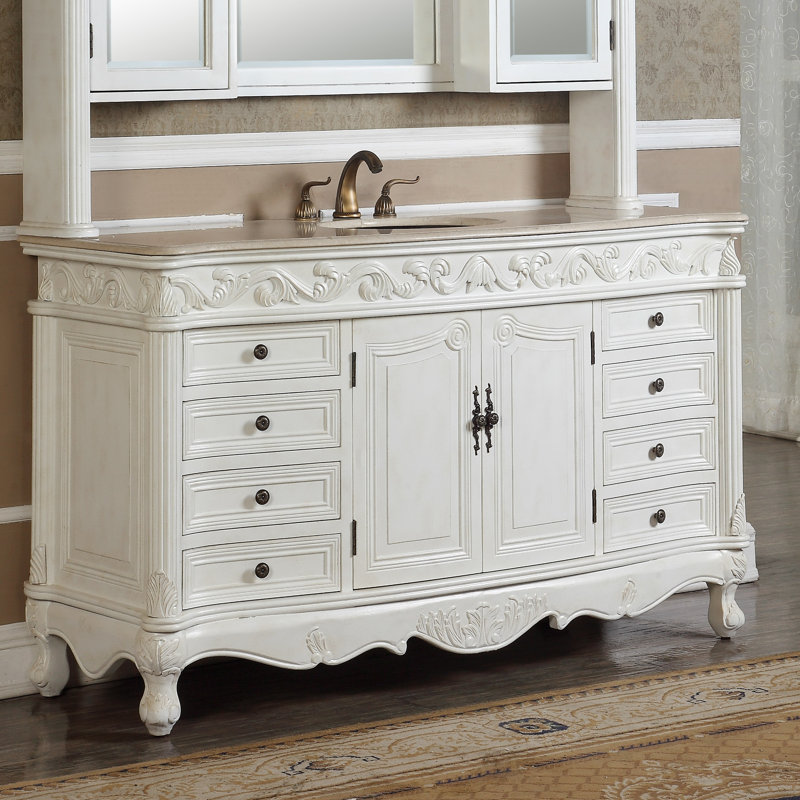 Astoria Grand Alexis 60" Single Bathroom Vanity Set & Reviews Wayfair